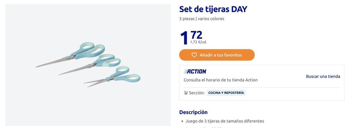 Tijeras.