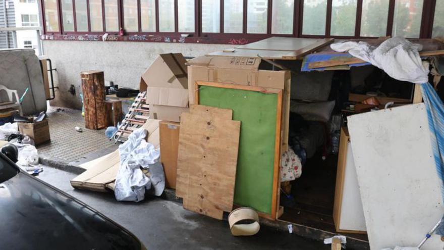 Lugar en el que falleció Roberto Carrera. |  Marta G. Brea