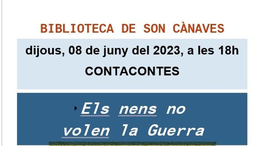 Els nens no volen la guerra