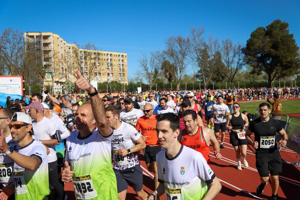 Fotogalería | Las mejores imágenes de la Maratón y Media Maratón 'Ciudad de Badajoz'