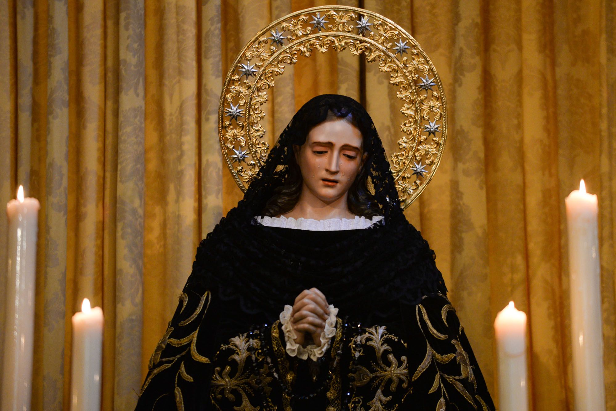Celebración de la Soledad de María en Santo Domingo | Semana Santa de Málaga 2021
