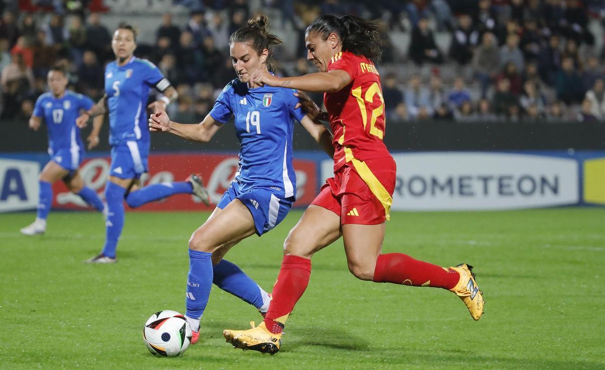 1-1. Italia iguala el gol de Alba Redondo en el minuto 88