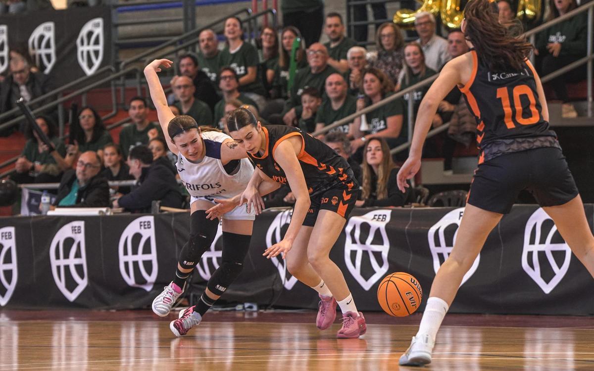 Máxima tensión en el duelo ante Joventut, en un partido que se decidió en el último minuto.