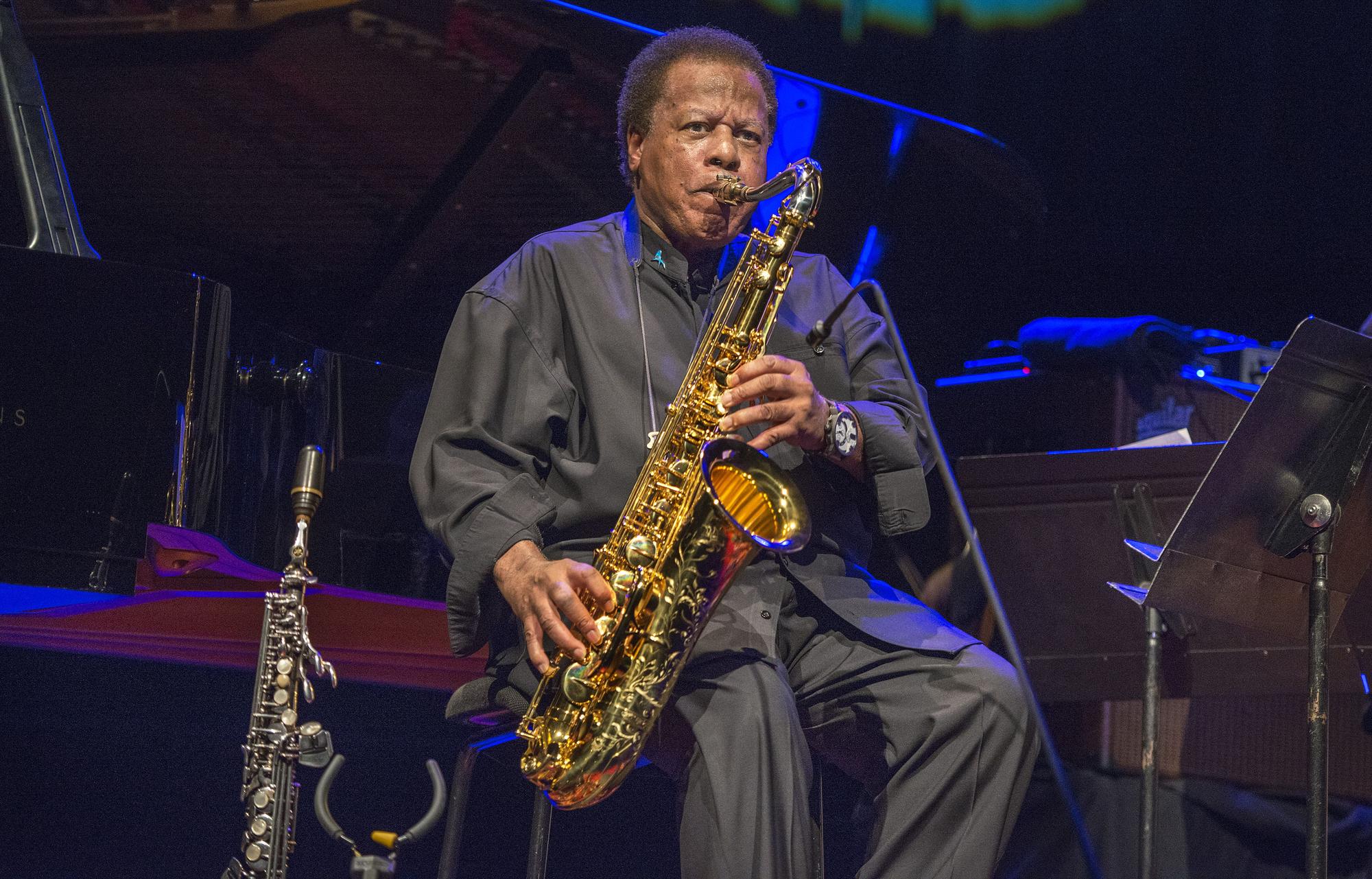 Wayne Shorter, en un concierto en Barcelona en 2014