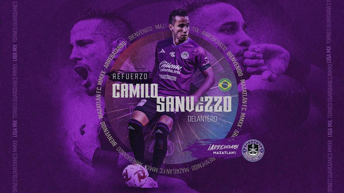 Camilo Sanvezzo jugará con su tercer equipo en el fútbol mexicano