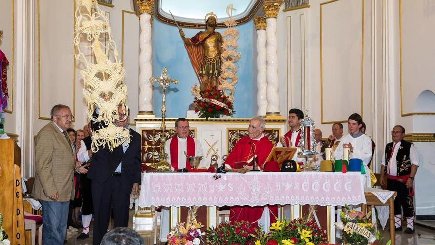 La presentación de la palma de San Bonifacio del año pasado