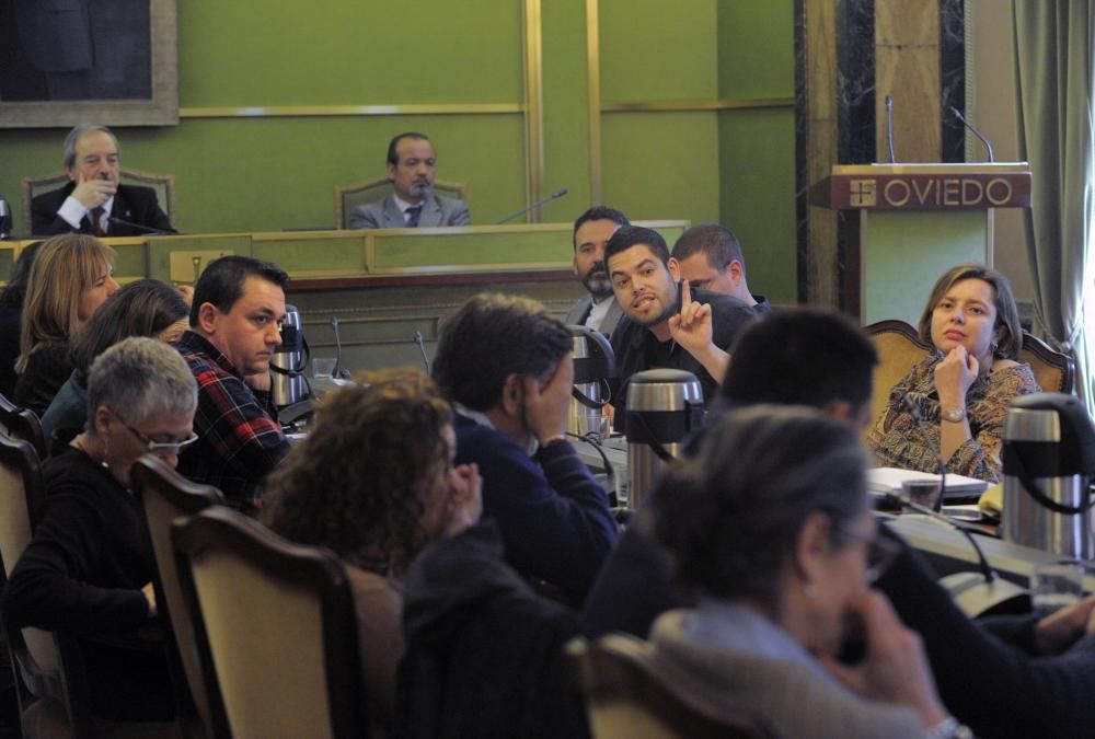 Pleno del Ayuntamiento de Oviedo