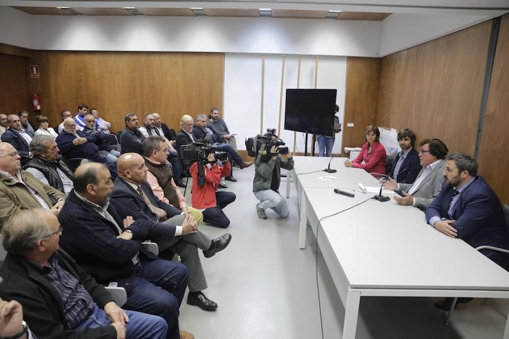 Reunión en la sede de la FFIB por la batalla campal de Alaró