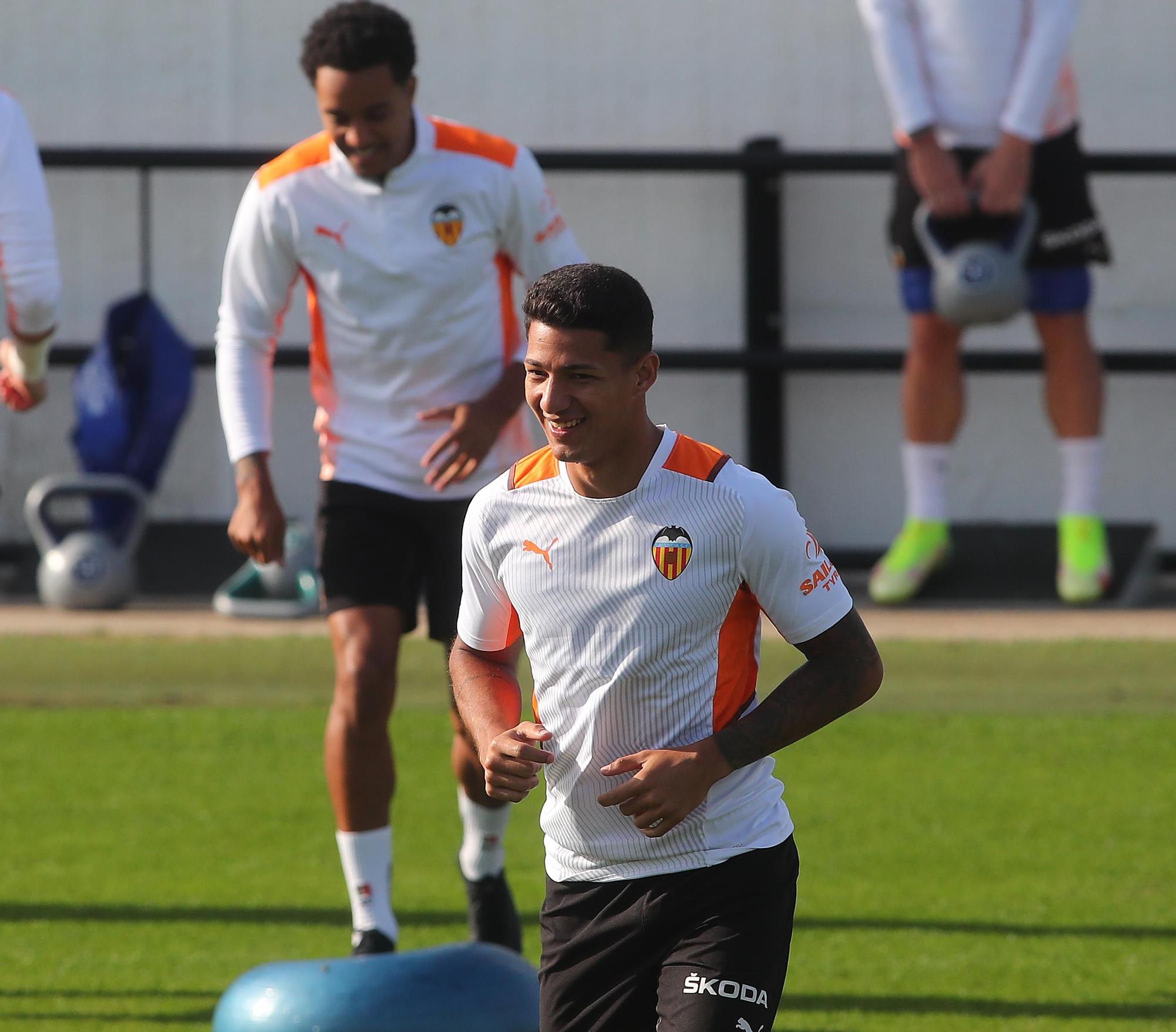 Así ha sido el entrenamiento de hoy del Valencia CF