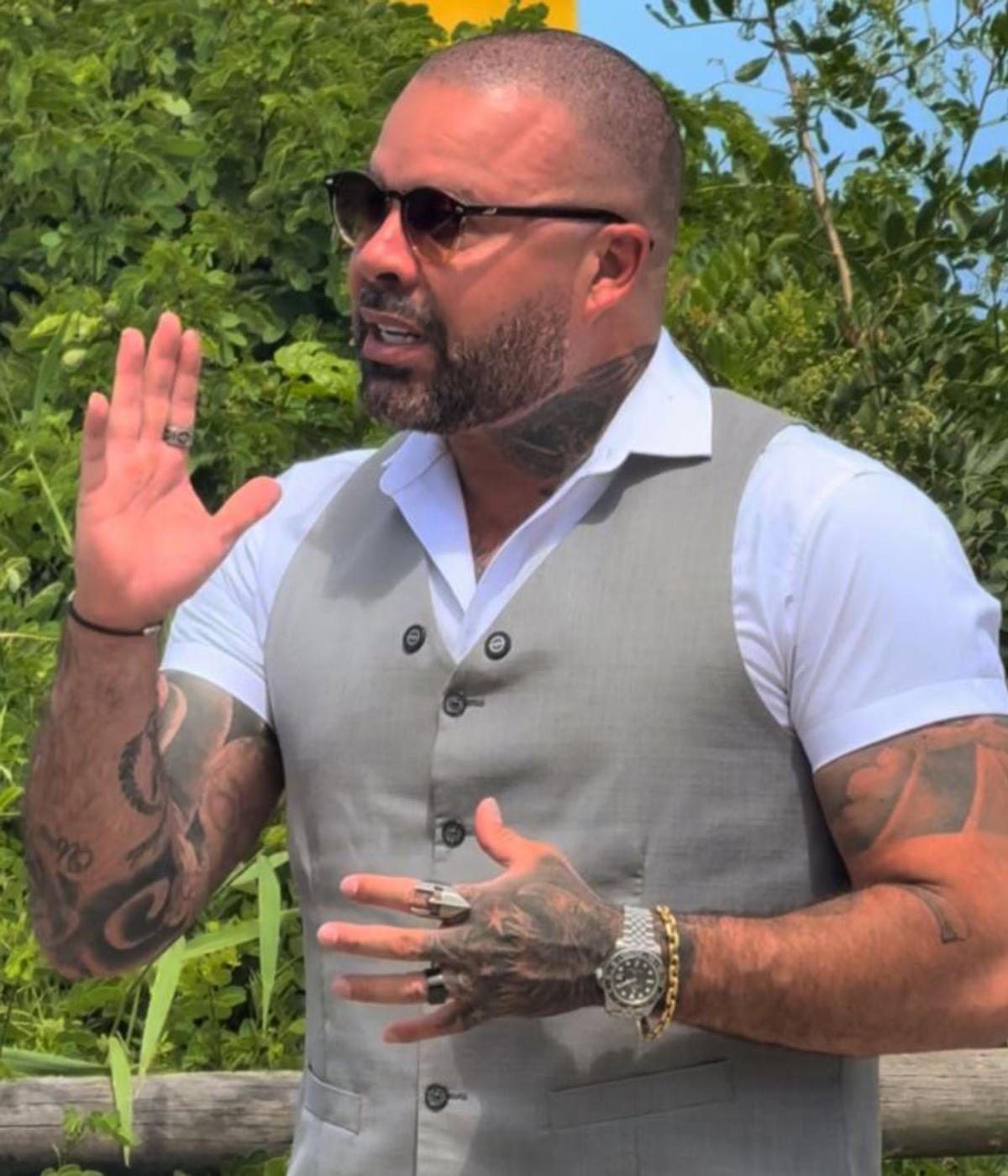 El empresario e influencer Ricardo Godói, de 46 años