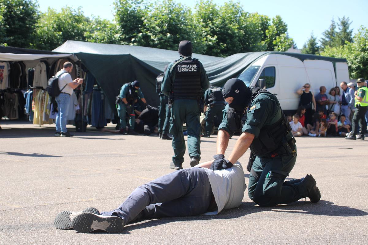 GALERÍA | Simulacro de atentado terrorista en El Puente de Sanabria