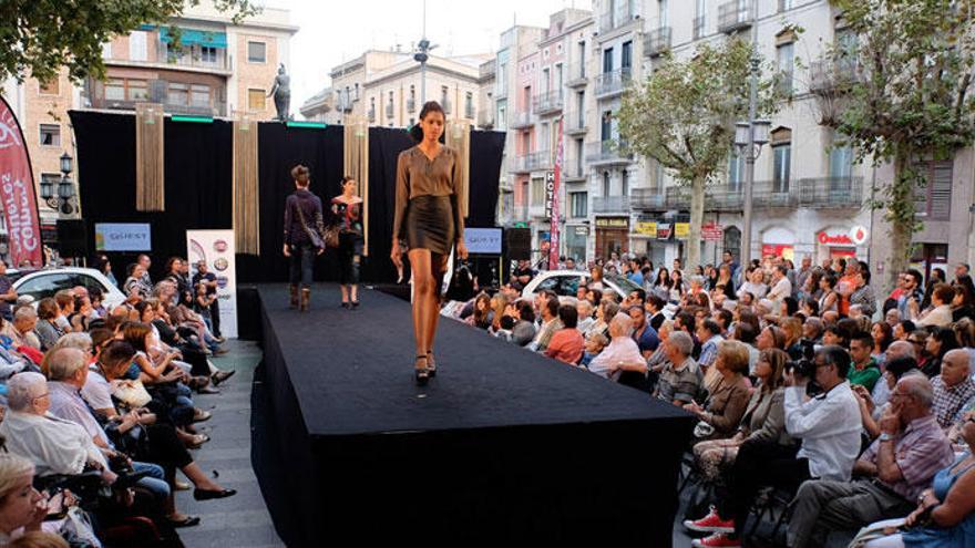 Una de les desfilades fetes a la Rambla.