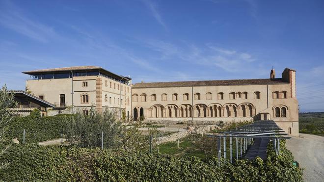 La nueva sede institucional de Borges, el recién restaurado Mas de Colom, en Tàrrega.