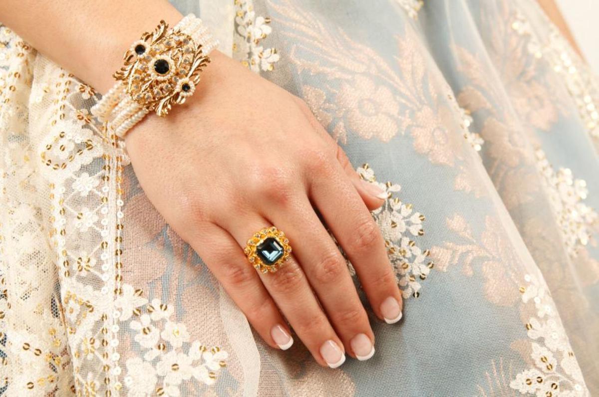 Los detalles de la indumentaria