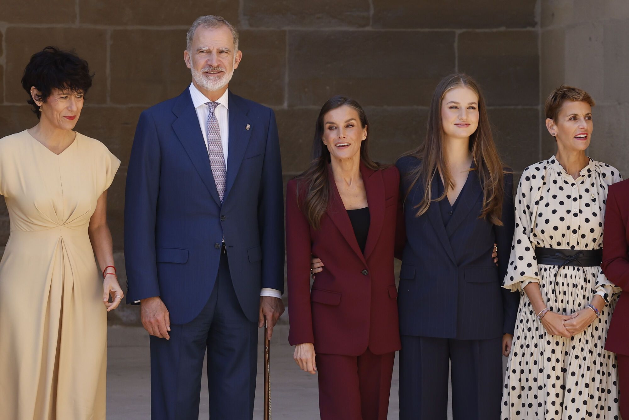 EN IMÁGENES: Leonor se da un baño de multitudes en su estreno como Princesa de Viana