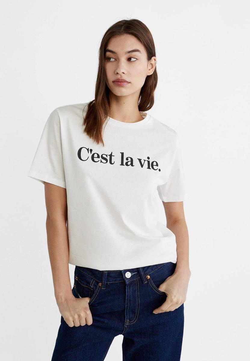 Camiseta 'C'est la vie'