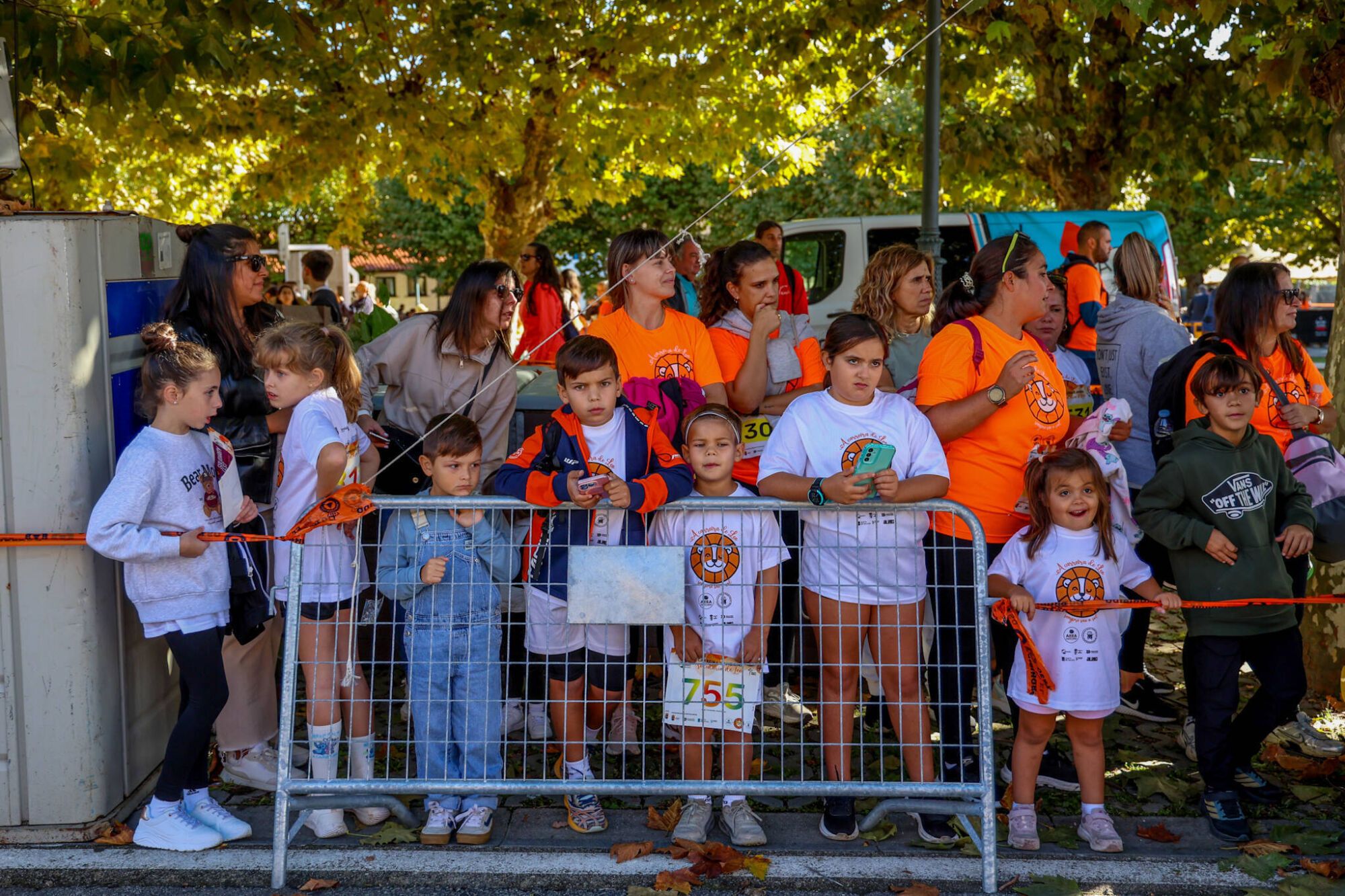 Andaina y carrera solidaria por niños como Leo Diz