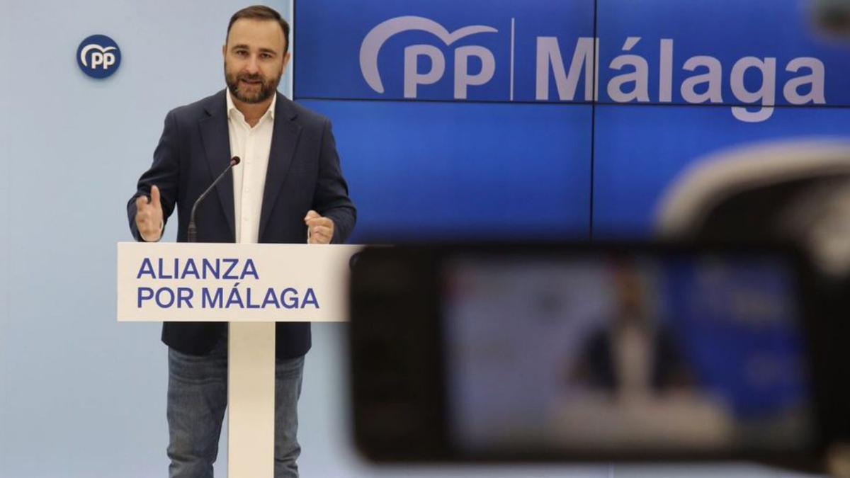 Mario Cortés, diputado nacional por el PP de Málaga.