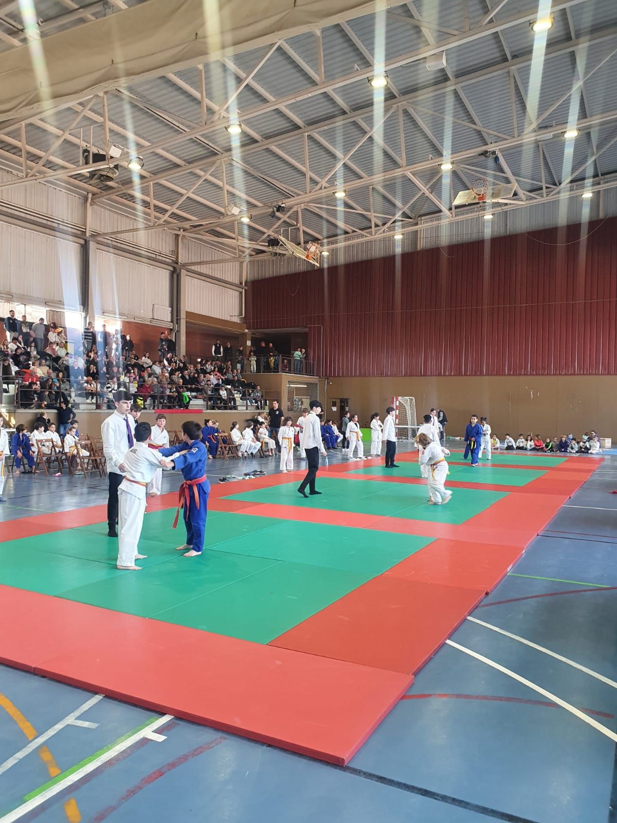 Imatges del Vila de Santpedor de judo infantil