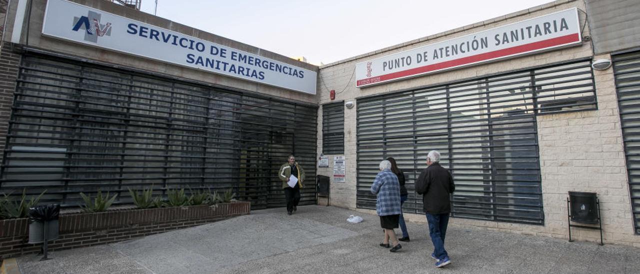 Punto de atención sanitaria de la calle Aaiún, junto al Hospital General.