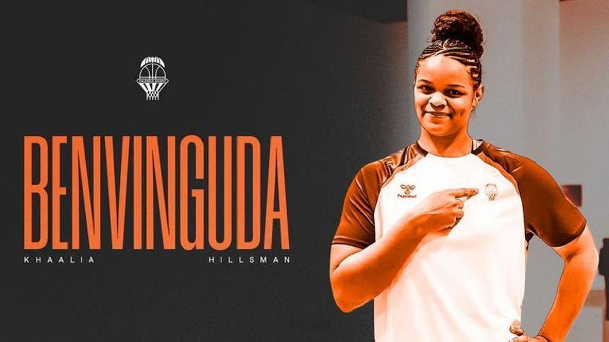 Khaalia Hillsman, refuerzo de lujo para el Valencia Basket de Rubén Burgos.