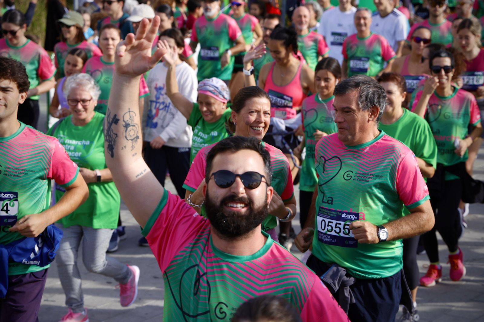Marea verde contra el cáncer de mama