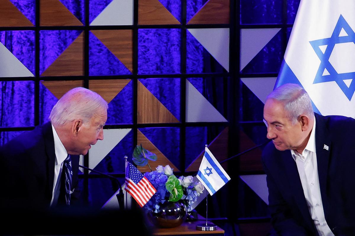 Biden visita Israel y se reúne con Netanyahu