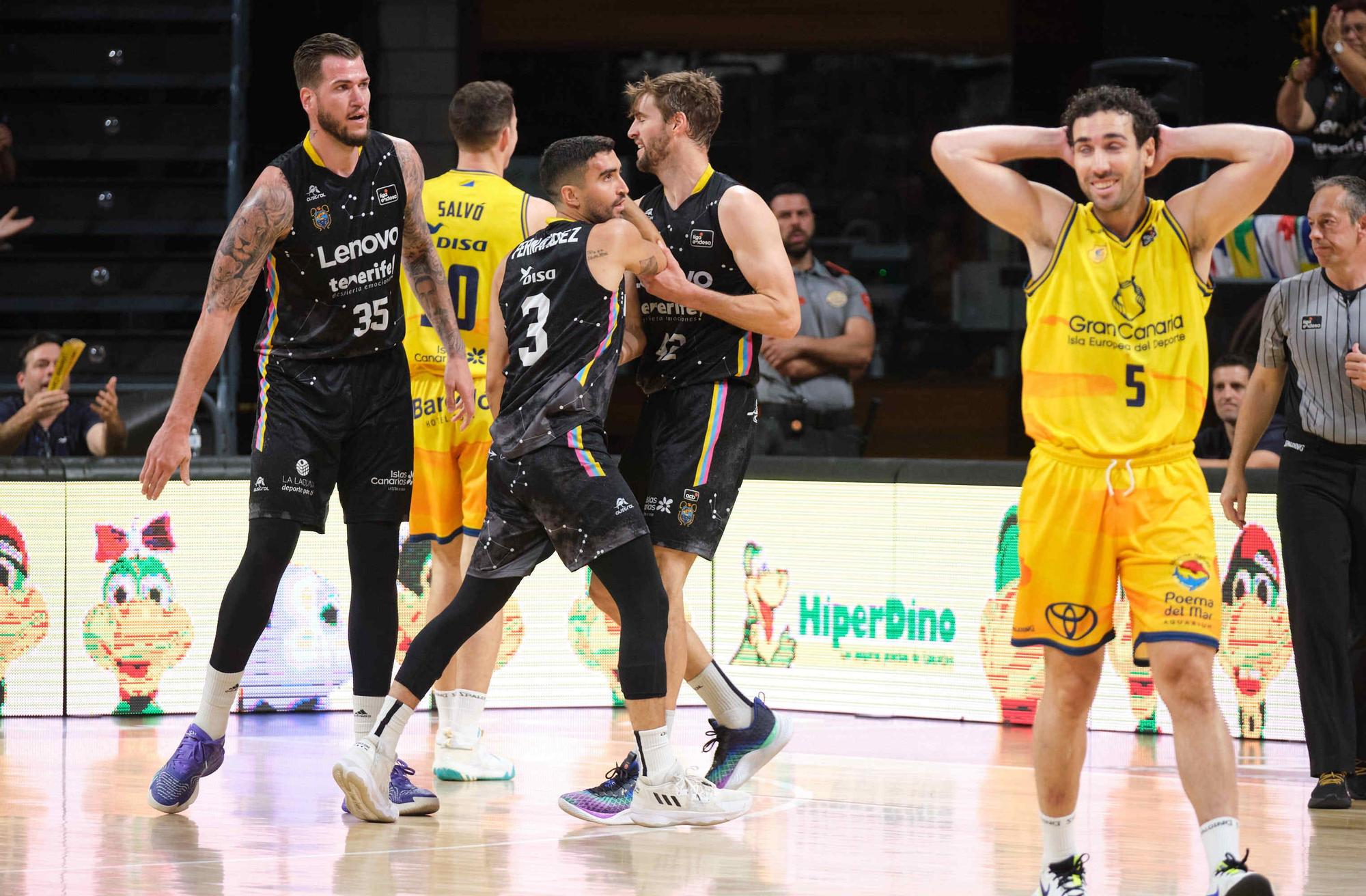 Derbi de baloncesto en Canarias: Lenovo Tenerife vs Gran Canaria