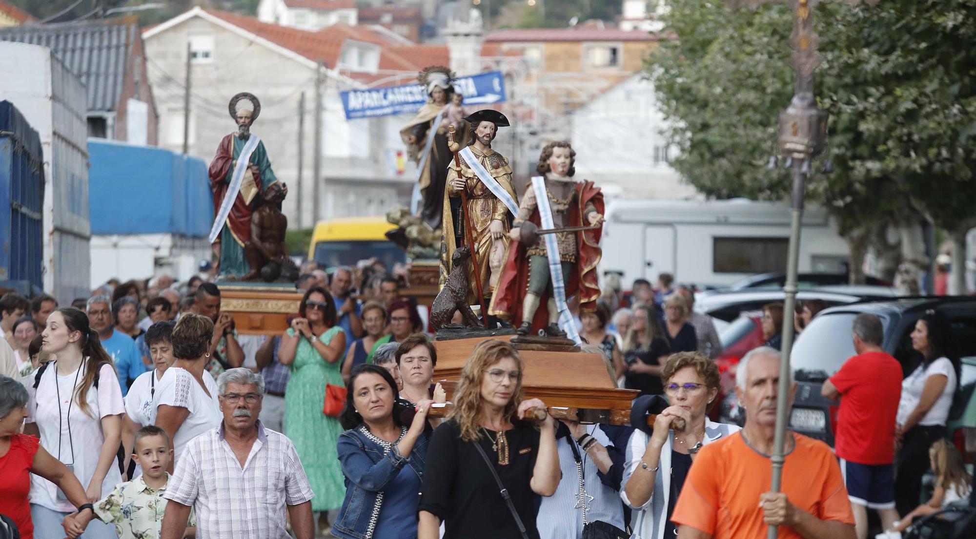 Fiestas en Moaña: Los "tercos y festeiros" de Meira celebran Sametolaméu con un pregonero de lujo