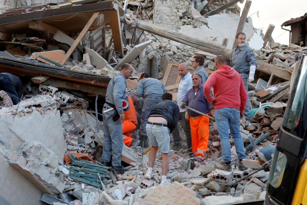 Terremoto en el centro de Italia