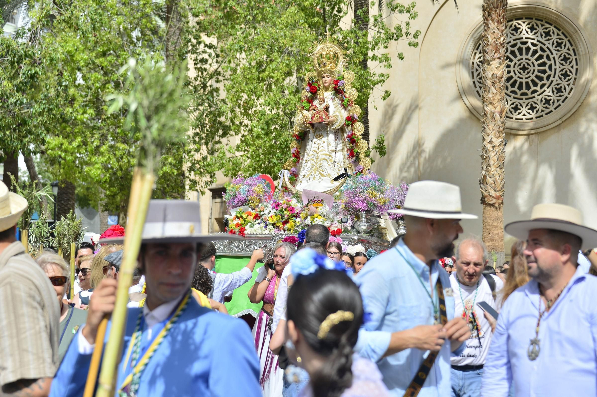 Salida de La Romería del Rocío
