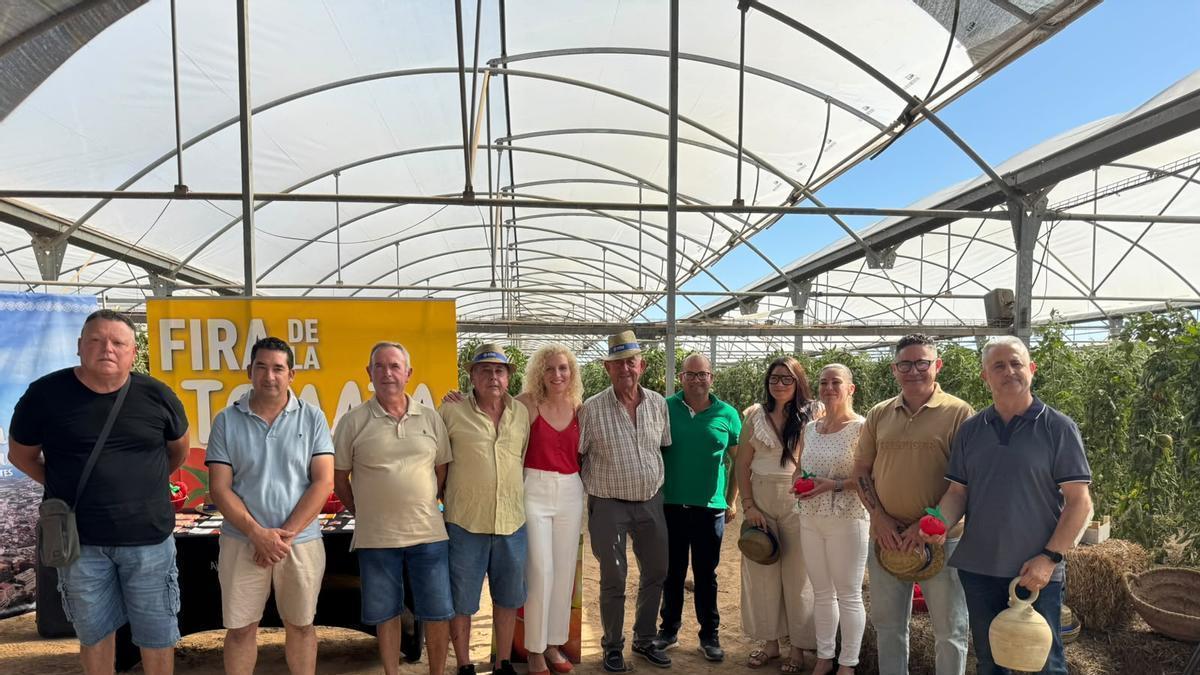 Acte de presentació de la quinta edició de la Fira de la Tomata