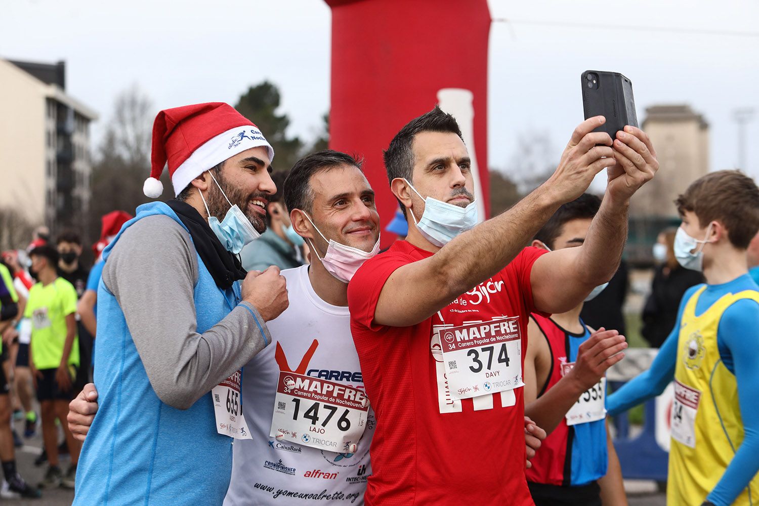 La carrera Popular de Nochebuena de Gijón