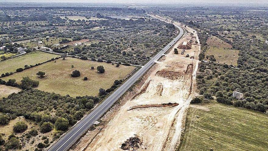 MÃ©s y Podemos no quieren mÃ¡s carreteras como la autovÃ­a Llucmajor-Campos.