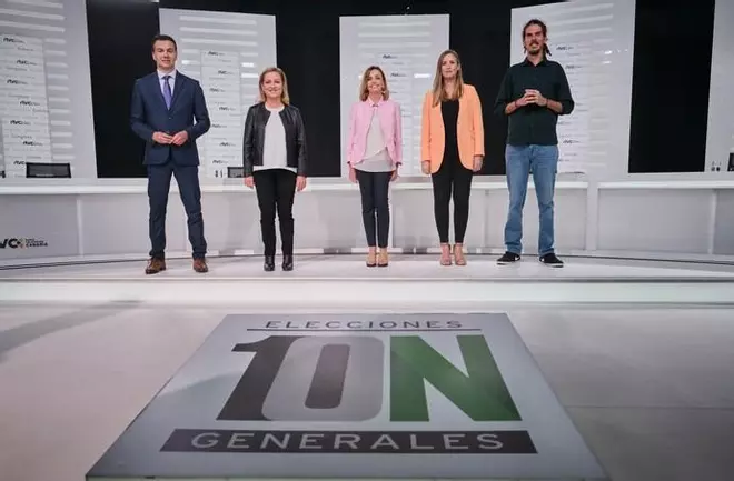Debate en Televisión Canaria de los candidatos a diputados por Santa Cruz de Tenerife