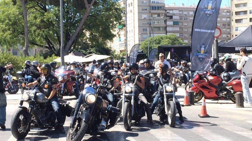 Los SIN Riders defienden una conducción sin alcohol en Murcia