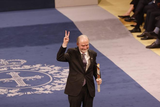 Emoción y aplausos en la ceremonia de los premios Princesa de Asturias en el Teatro Campoamor