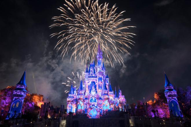 fuegos artificiales Disney