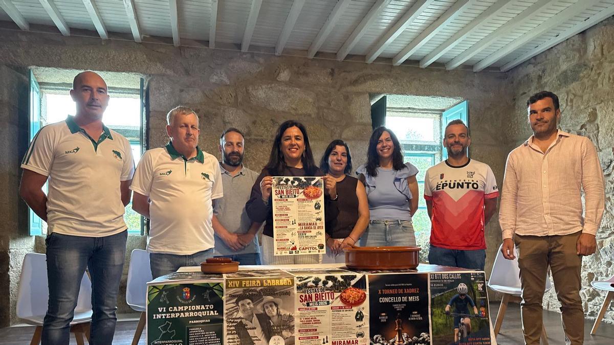 Presentación del programa de fiestas.