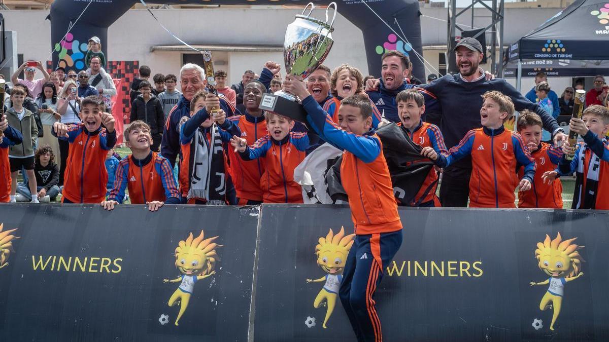 LaJuventus se impuso en categoría alevín.