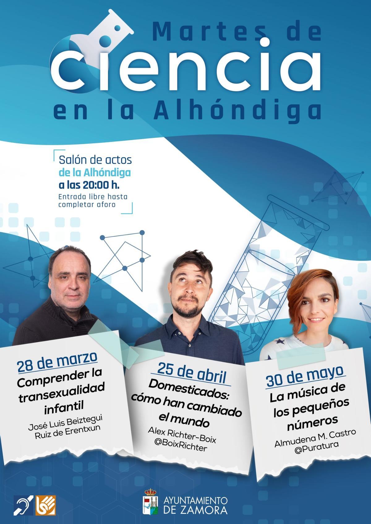 Los 'Martes de Ciencia' vuelven Zamora con tres interesantes charlas.