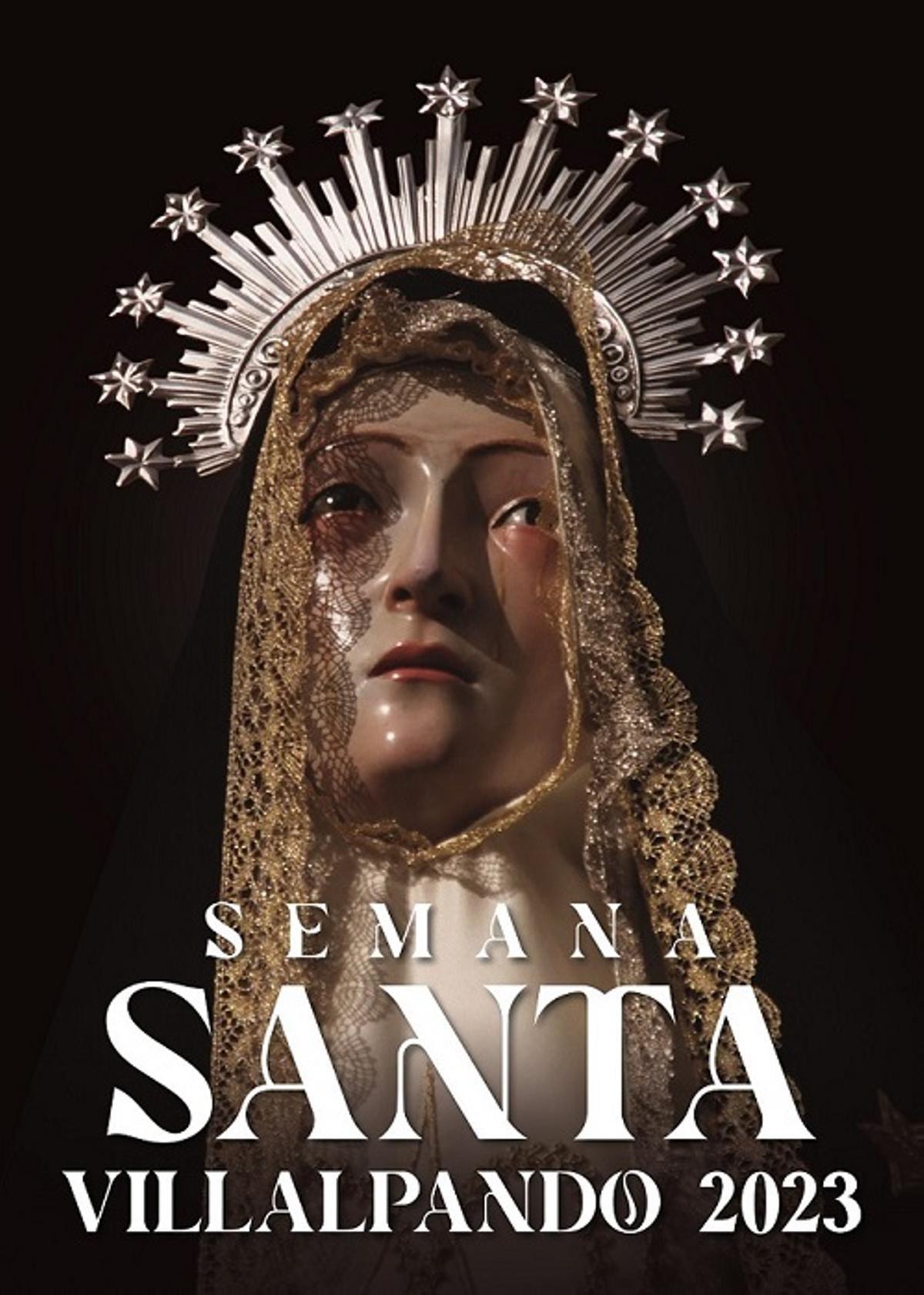 Tercer premio del concurso de carteles de la Semana Santa de Villalpando, obra de Ángel Guaza.