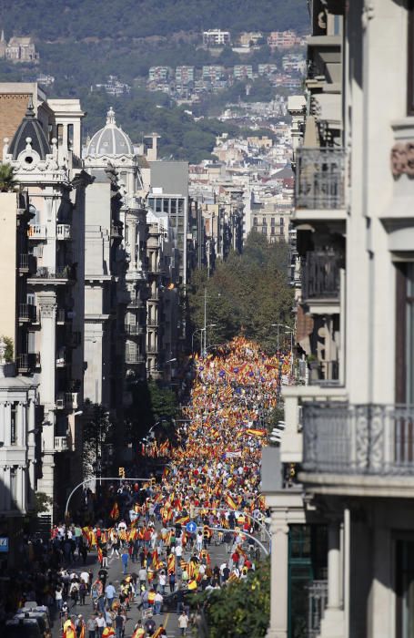 Manifestación en Barcelona por la unidad de España