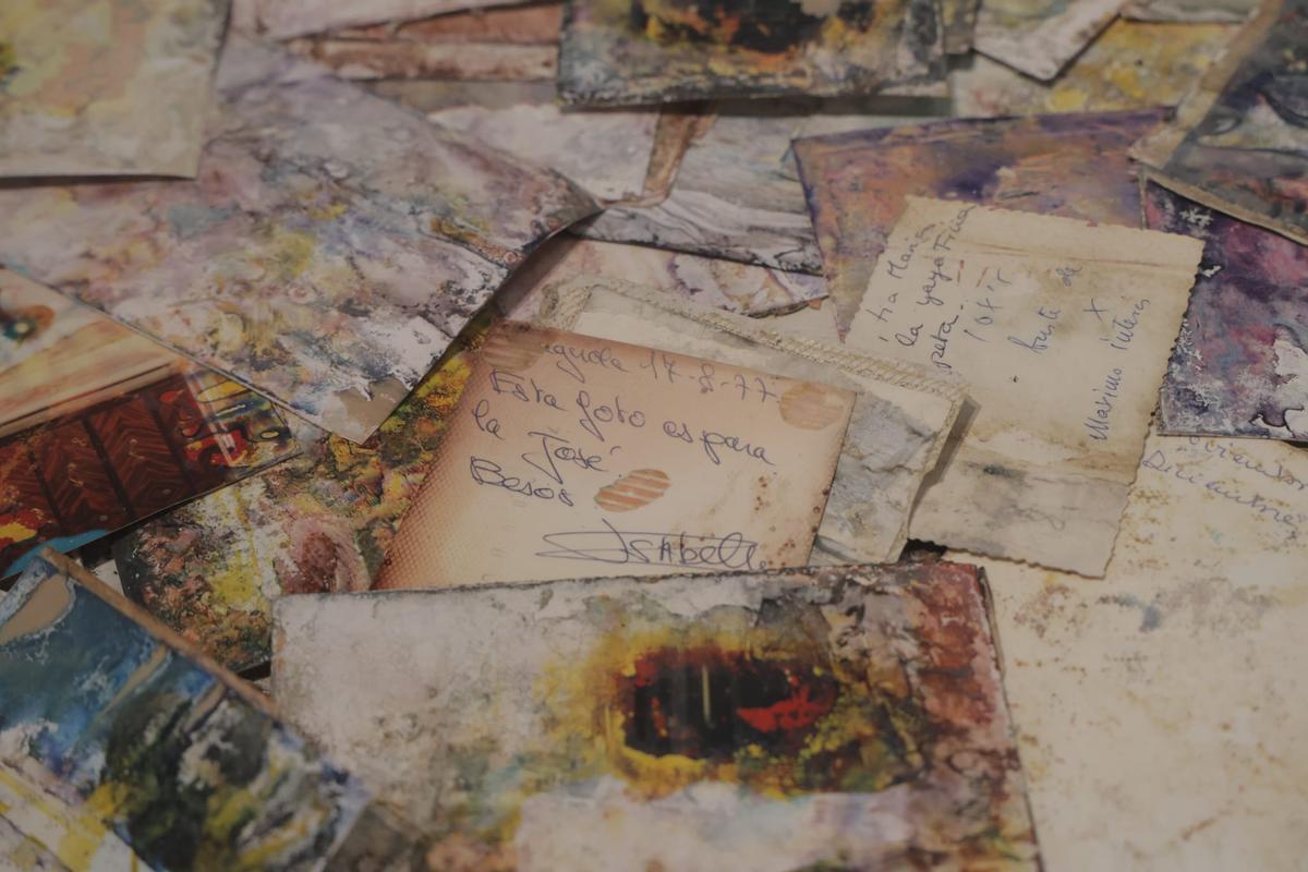 Algunas de las fotos de la muestra.