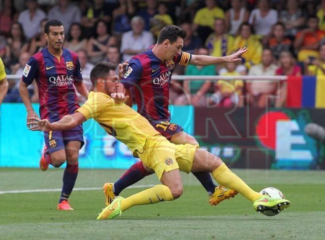 Las imágenes del Villarreal - FC Barcelona