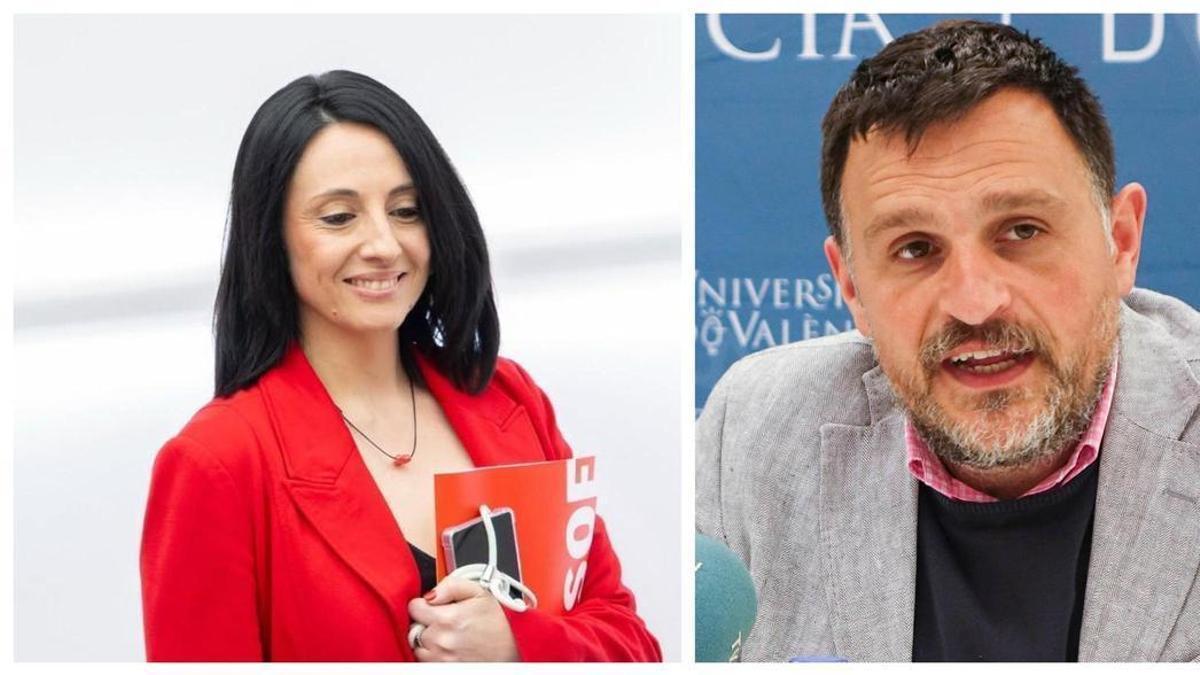 Rebeca Torró y Óscar Borrell.