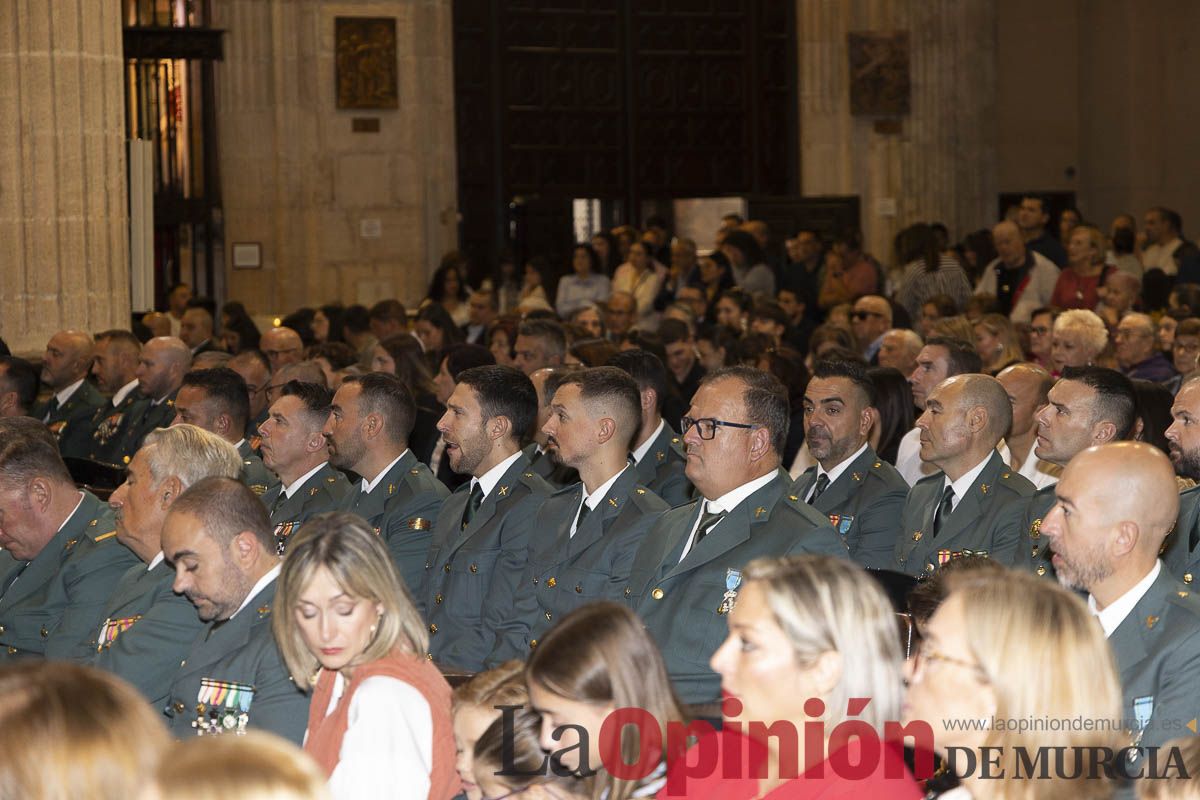 Así se ha vivido el día de la patrona de la Guardia Civil en Caravaca