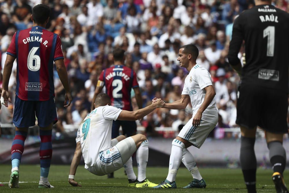 Real Madrid - Levante, en imágenes