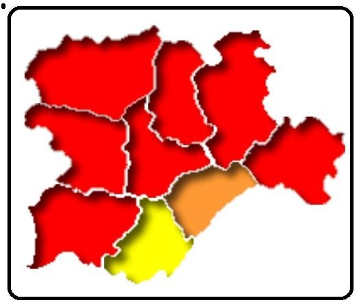 Riesgo de mortalidad por calor. Zamora, en riesgo máximo