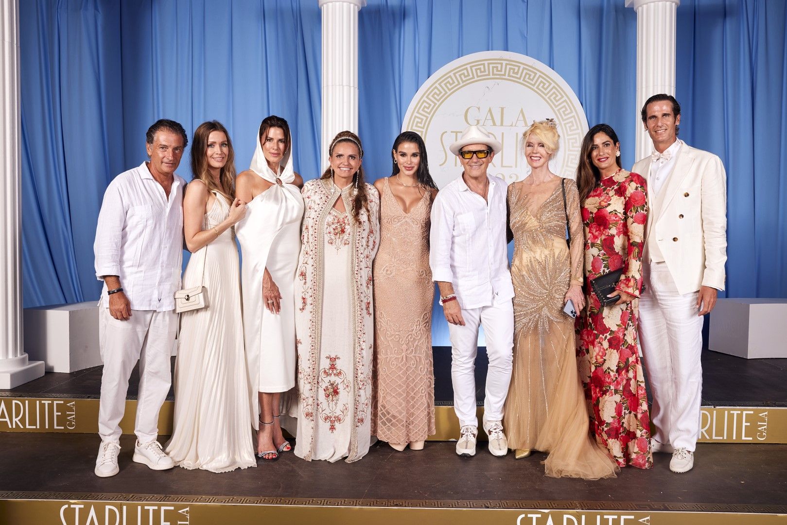 FRANCISCO BANDERAS, NICOLE KIMPEL, CHRISTINA ESTRADA, SANDRA GARCIA-SANJUAN, MICHELL ROXANE, ANTONIO BANDERAS, GUNILLA VON BISMARCK, FRANCISCO JOSE ORTIZ & ELISABET DUTU GALA STARLITE 2023.jpg